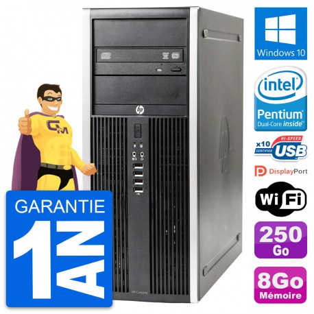 PC Tour HP Elite 8300 Intel Dual-Core G630 RAM 8Go Disque 250Go Windows 10 Wifi