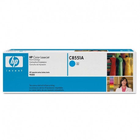 Cartouche Toner 822A C8551A HP Original LaserJet 9500 Series BLEU CYAN Encre