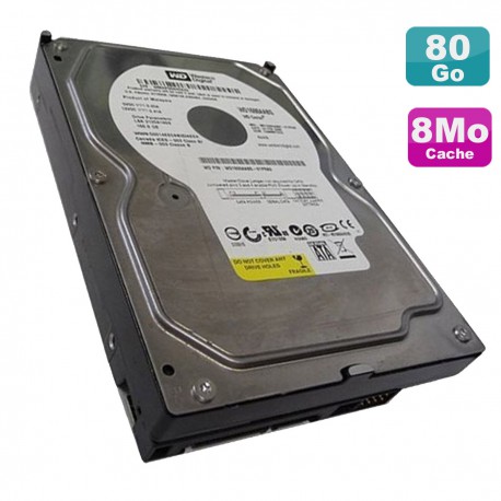 Disque Dur 80Go SATA 3.5" Western Digital WD800JD-75MSA3 0NR694 NR694 Caviar SE