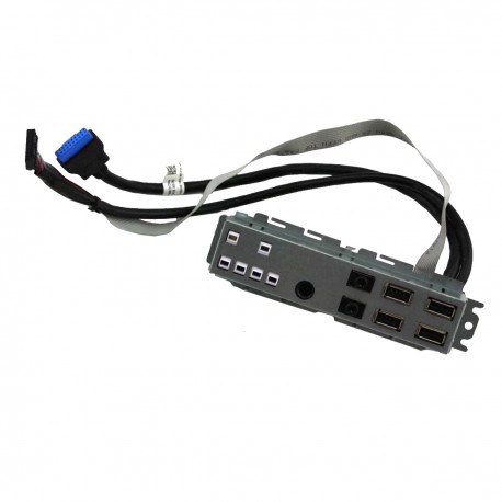 Front Panel PC Dell 7010 9010 SFF 0GVJ4G GVJ4G 4xUSB Audio IN/OUT OptiPlex