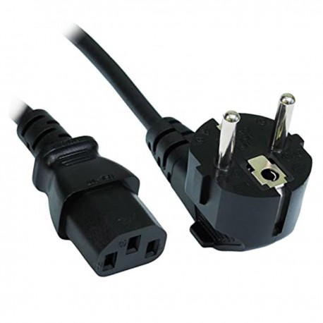Câble Alimentation Secteur Pc Mac Ecran Imprimante Fax Scanner Cordon Noir