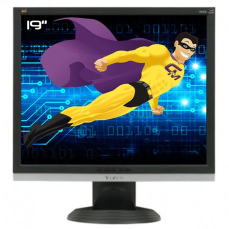 Ecran PC Pro 19" VIEWSONIC VA916g VS11886 LCD TFT TN VGA VESA 48cm 1280x1024