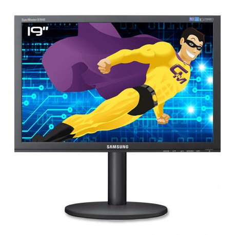 Ecran PC Pro 19" SAMSUNG B1940W L819OBKAB/EN LCD TFT TN VGA DVI VESA WideScreen