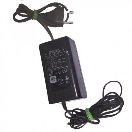 Chargeur Adaptateur Secteur SHARP EP-15H 8W 9V 0.35A QT-15HW/HR/BL/H(BK) Adapter