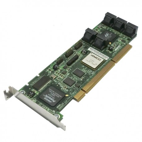 Carte contrôleur RAID 8x SATA II AMCC 700-3188-04 C 9550SXU-8LP PCI Low Profile