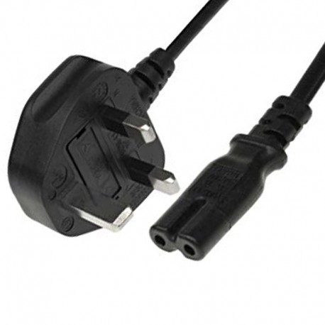 Câble Alimentation Type-G GB/UK Bipolaire PC Mac Ecran Imprimante Scanner 250V