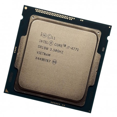 Processeur CPU Intel Core i7-4771 SR1BW 3.50Ghz 8Mo 5GT/s FCLGA1150 Quad Core