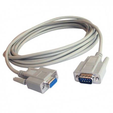 Câble Adaptateur Serie DB-9 15-Pin Femelle vers DB-9 15-Pin Mâle 180cm Gris