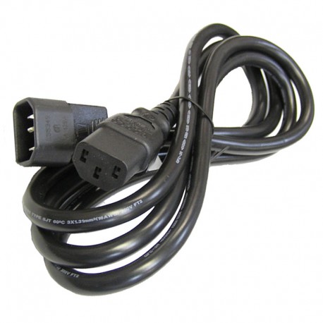 Adaptateur Rallonge Câble Alimentation C13 C14 Dell 0T736H T736H Noir 180cm NEUF
