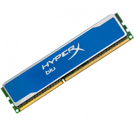 4Go RAM KINGSTON HyperX Blu KHX1600C9D3B1/4G DDR3 PC3-12800U 2Rx8 CL9 PC Bureau