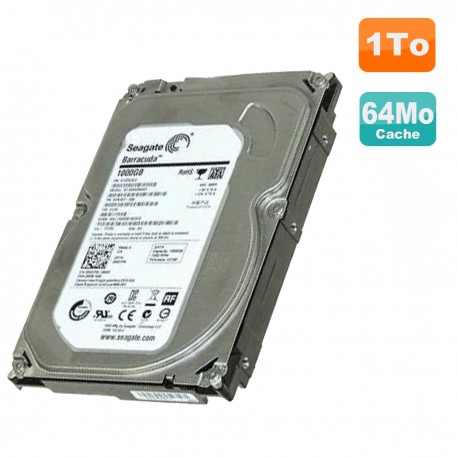 Disque Dur 1To SATA 3.5" Seagate ST1000DM003 9YN162-501 Dell CC4G 00GTP0 0GTP0